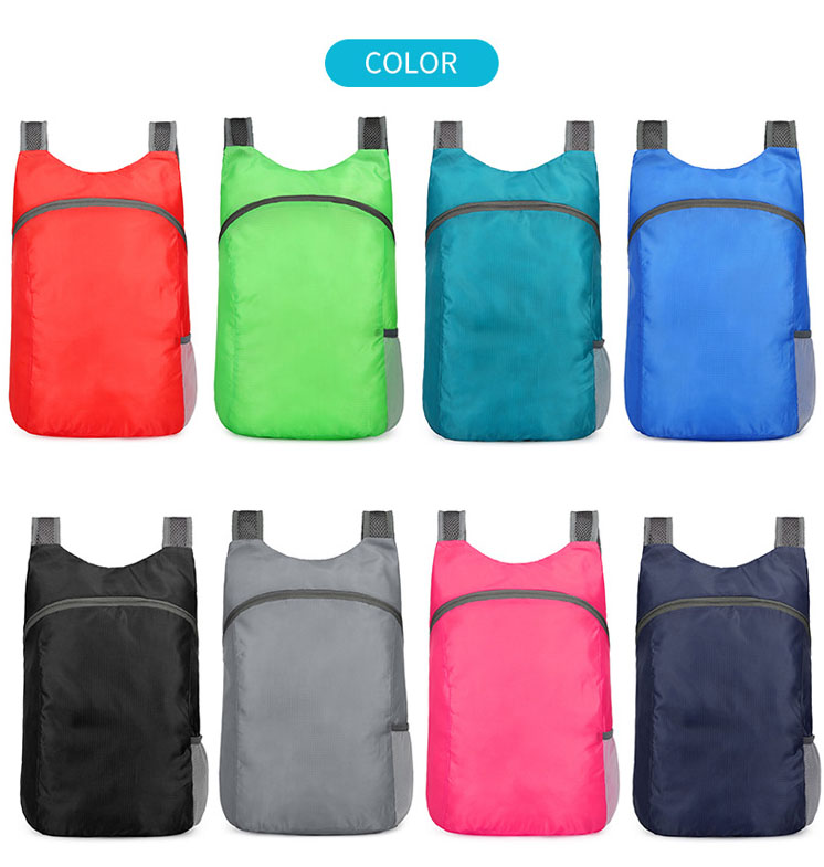 HF-BPWTZ1: Outdoor foldable ultra-light portable backpack ultra-thin sports Bag