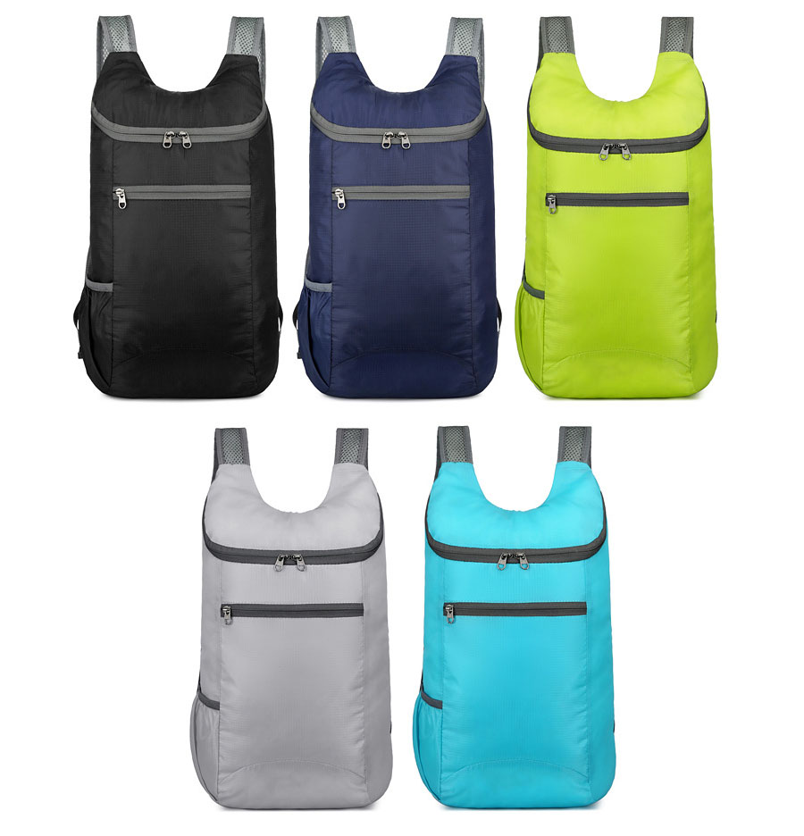 HF-BPWZ1: Outdoor foldable ultra-light portable backpack ultra-thin sports Bag